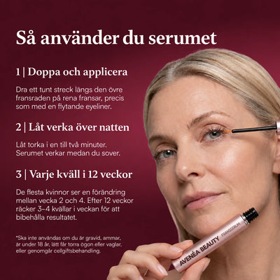 Så använder du serumet - appliceringsguide