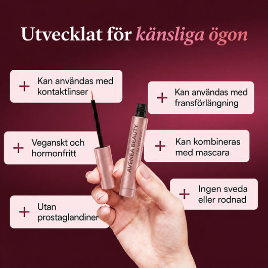 Utvecklat för känsliga ögon - produktegenskaper